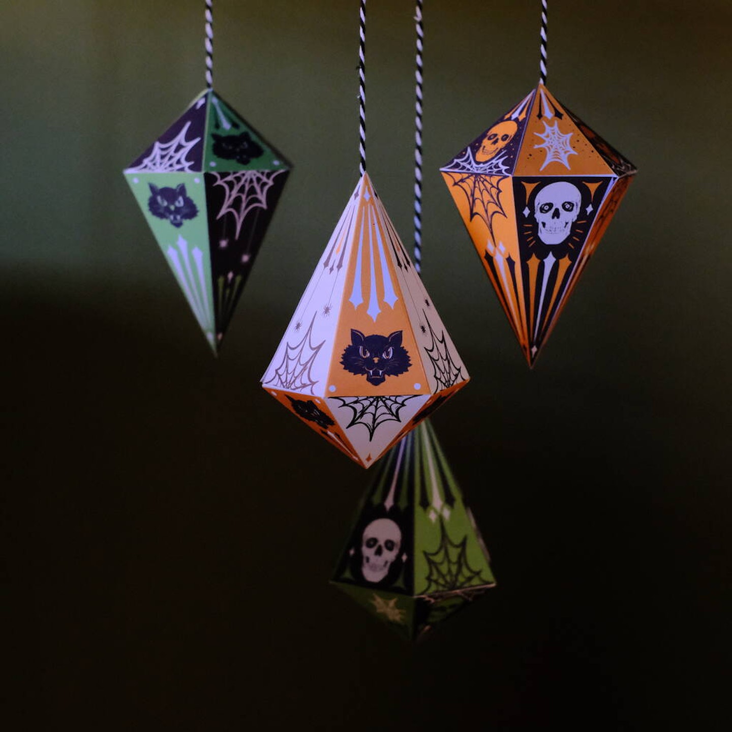 Spooky Halloween Decorations Make Your Own Kit